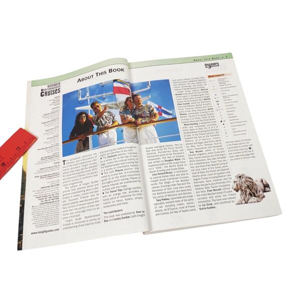Insight Guides Mediterranean Cruises Travel Tips Guide Like New 2004 LOOK INSIDE - Picture 3 of 9